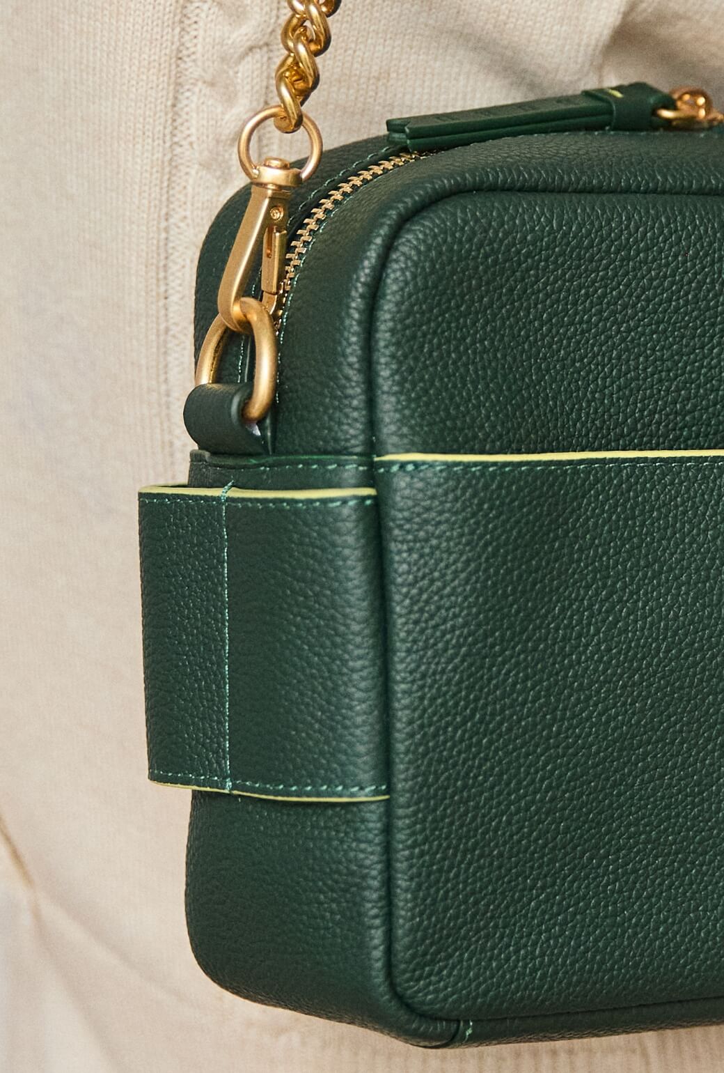 The Belmont Bag - Deep Green