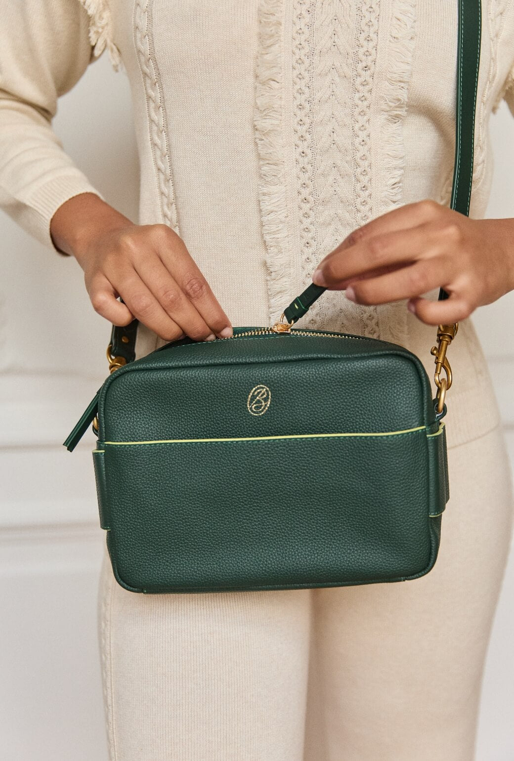 The Belmont Bag - Deep Green