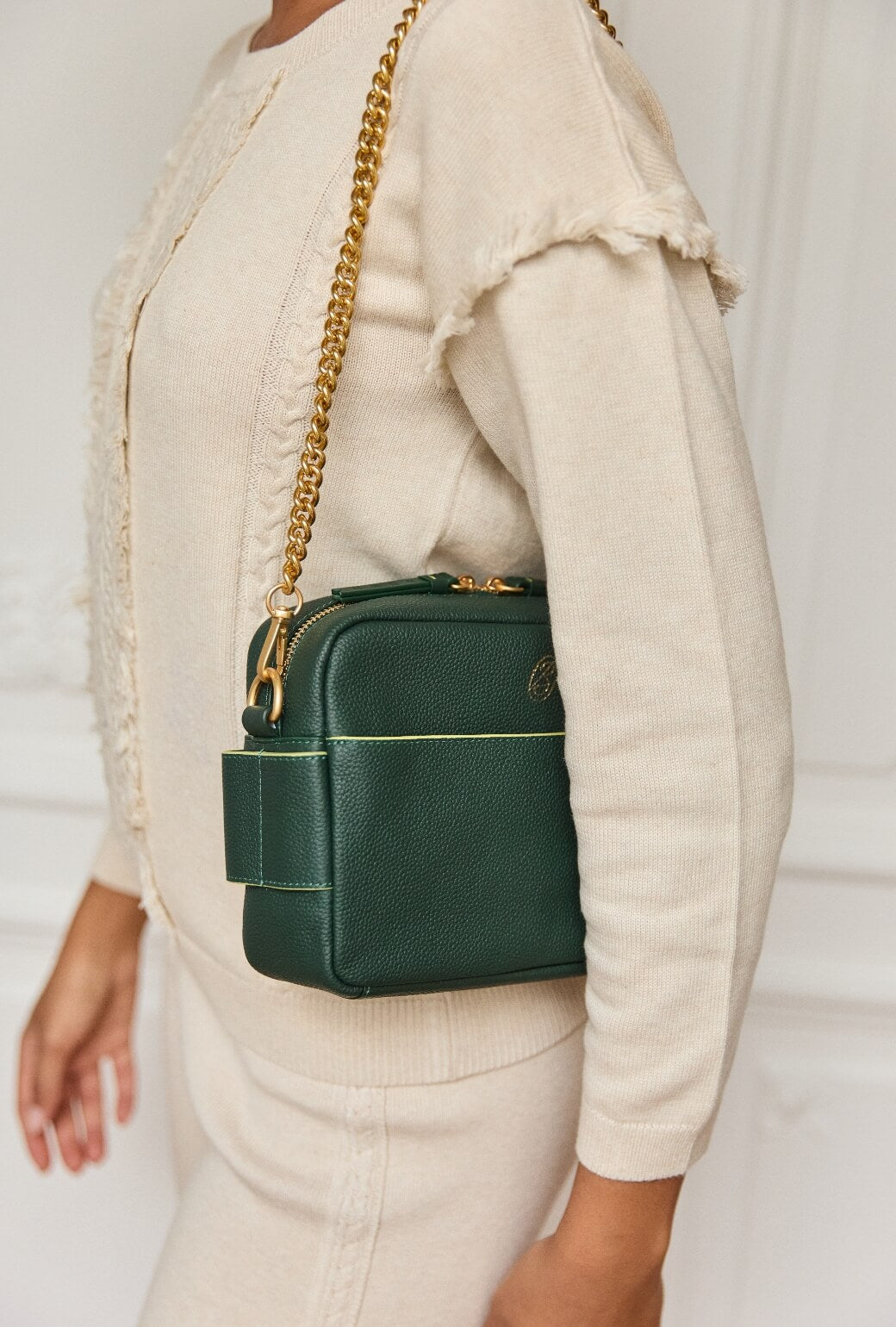 The Belmont Bag - Deep Green