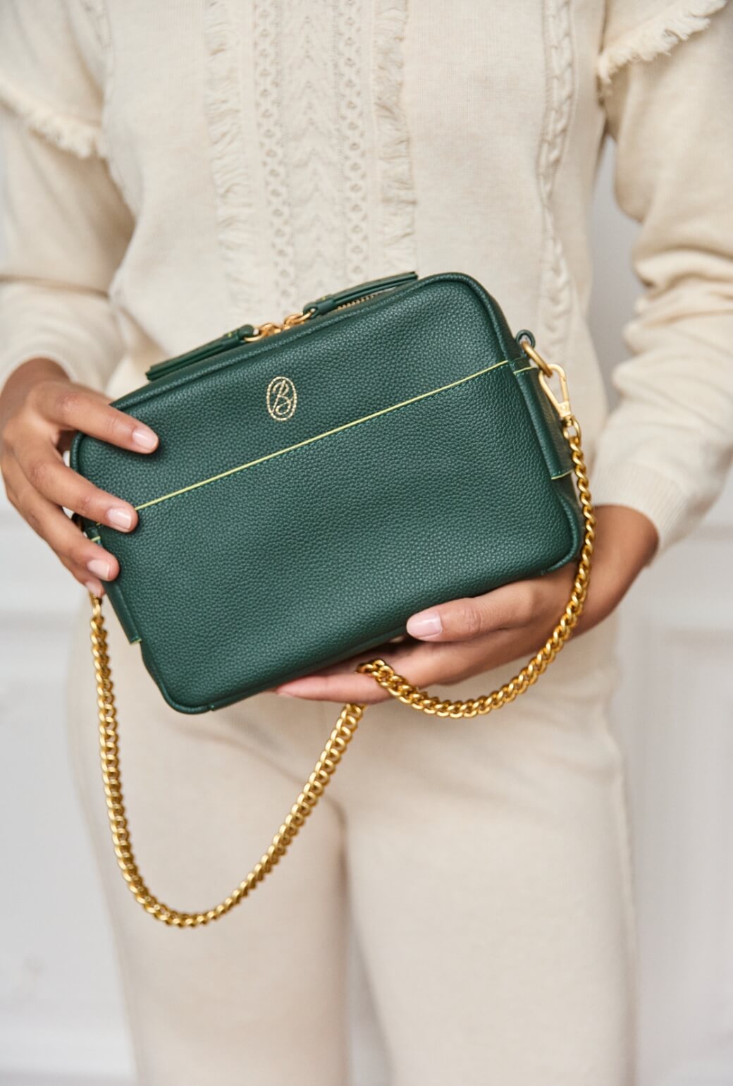 The Belmont Bag - Deep Green