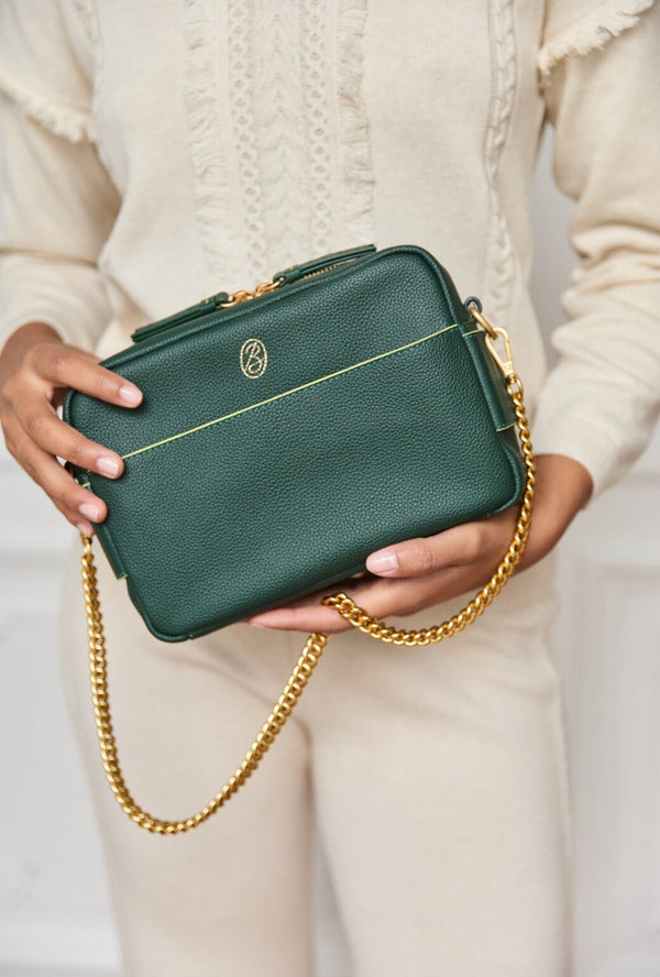 The Belmont Bag - Deep Green