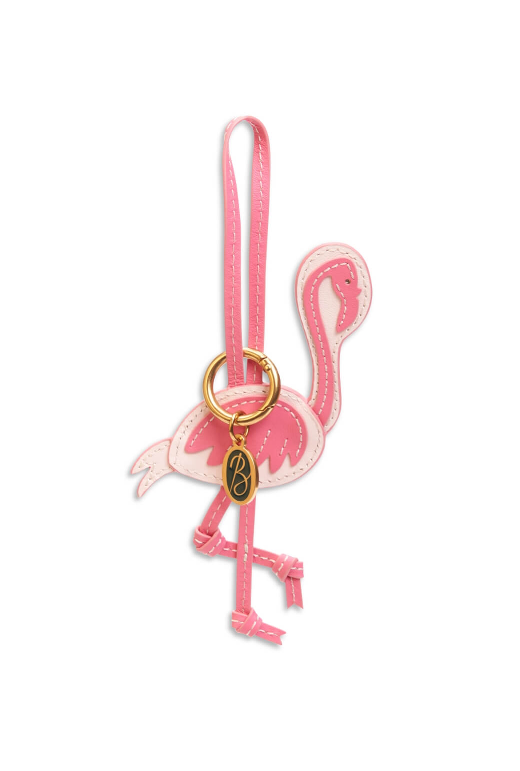 The Birdie Bag Charm - Flamingo Pink