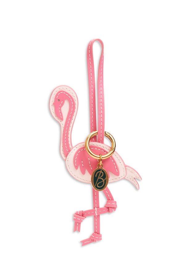 The Birdie Bag Charm - Flamingo Pink