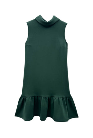 The Birdie Dress - Deep Green