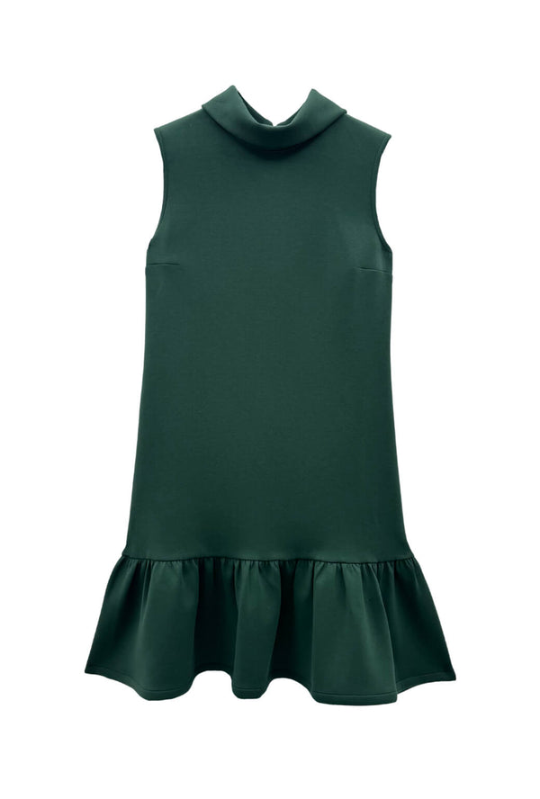 The Birdie Dress - Deep Green