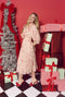 The Blanche Dress - Flocking Dot