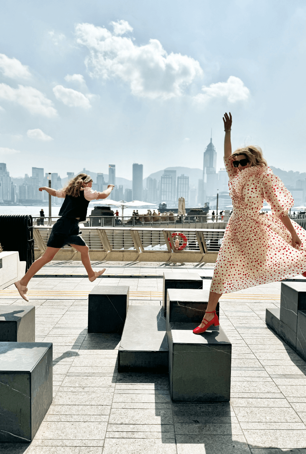 SAMPLE - The Blanche Dress - Flocking Dot
