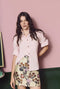 The Brett Button Down - Ballet Pink