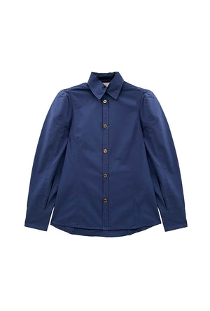 The Brett Button Down - Navy