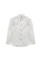 The Brett Button Down - White