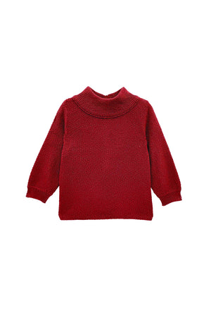 The Carlyle Sweater - Cranberry Knit