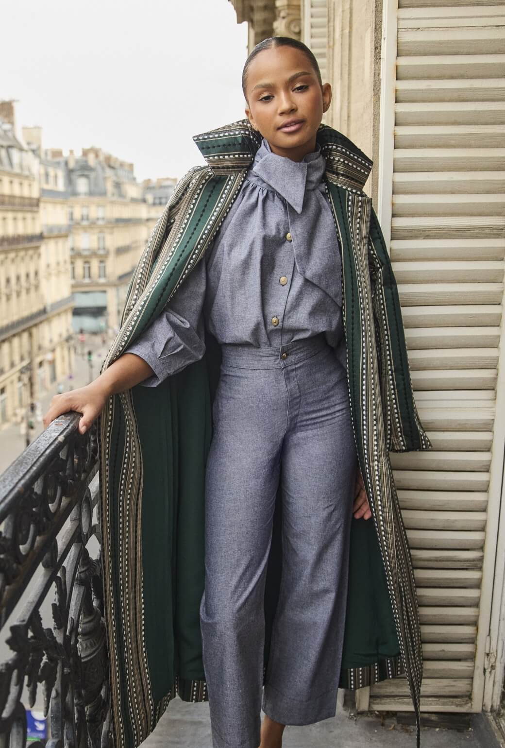 The Charlie Pant - Black Oxford