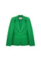 The Classic Blazer - Kelly Green Cable-knit