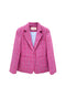 The Classic Blazer - Pink Tweed