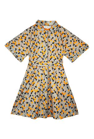 Donna Day Gown MINI Persimmon Floral