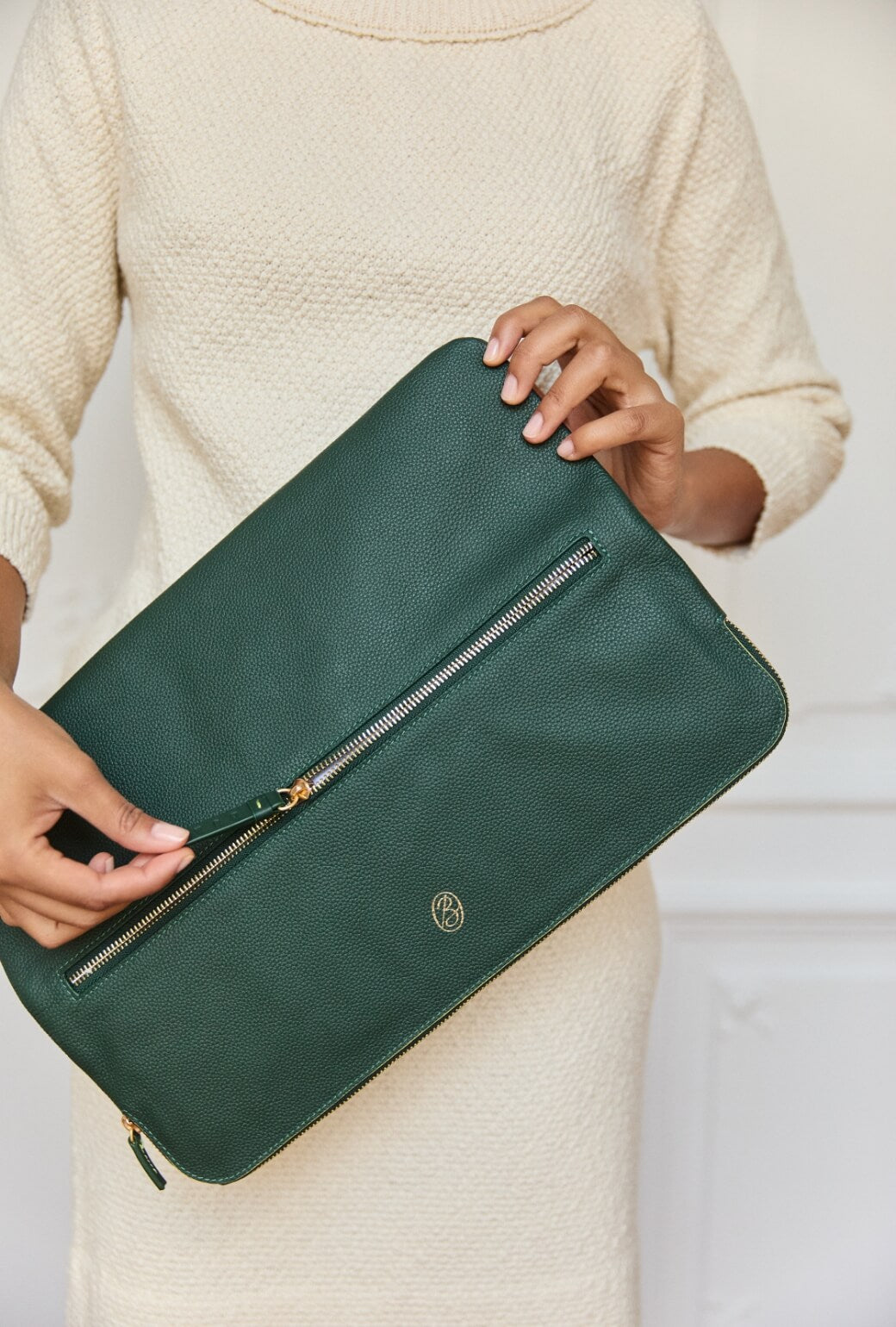 The East to West Clutch - Deep Green