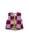 The Fife Vest - Eggplant & Burgundy