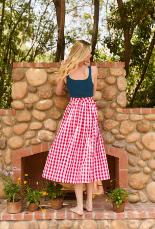 The Gen Skirt - Red Gingham