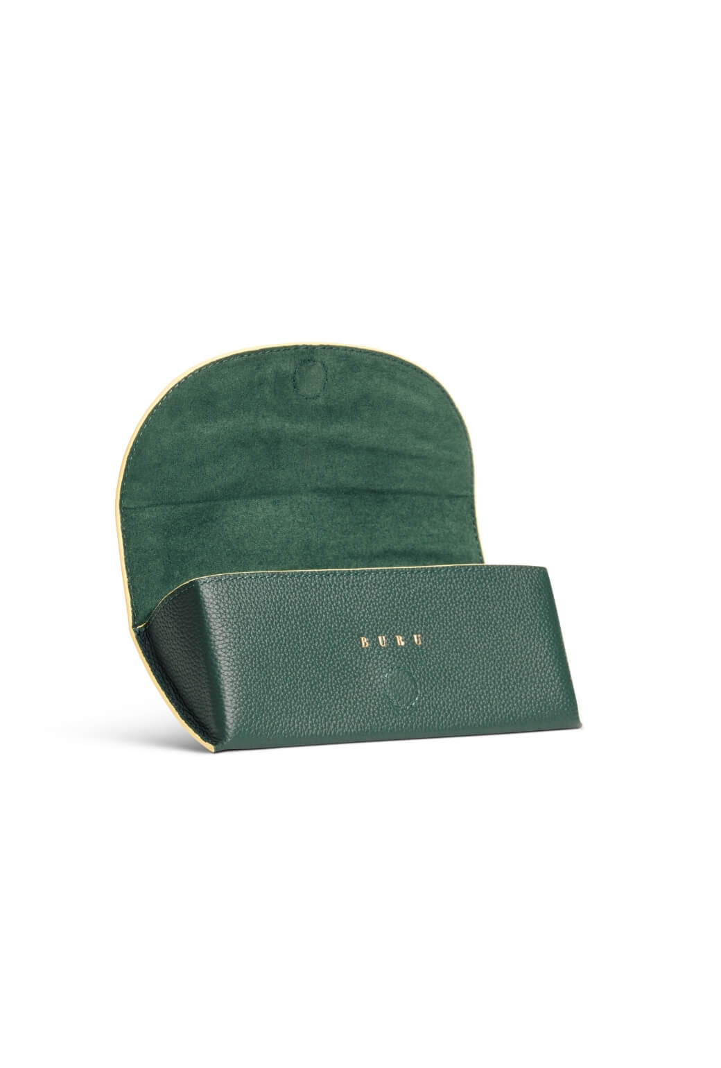 The Iris Eyewear Case - Deep Green