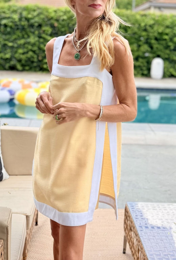 The Lanai Tunic MINI - Buttercream