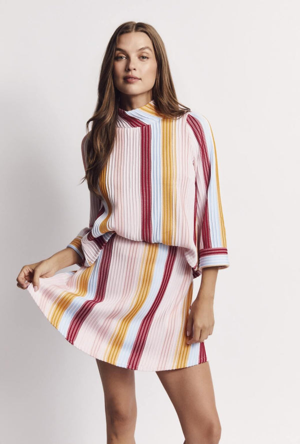 The Laura Mini - Retro Stripe Knit