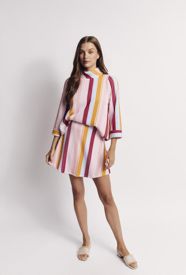 The Laura Mini - Retro Stripe Knit