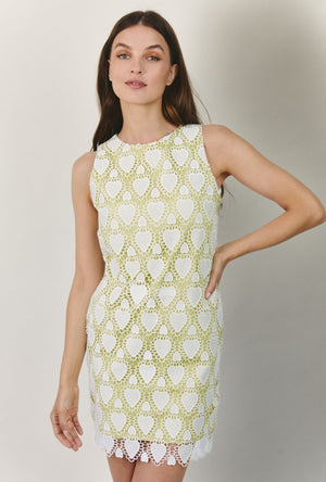 The Lilly Dress - Heart Lace