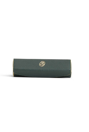 The Lorna Lipstick Case - Deep Green
