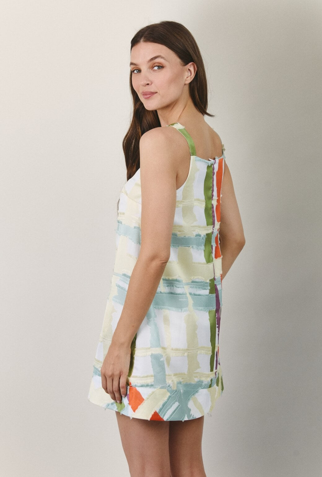 megan embroidered mini dress The Megan MINI Dress
