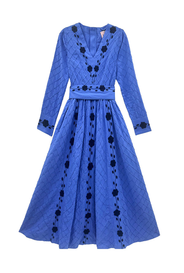 The Nicolette Dress - Periwinkle
