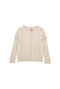 The Olive Fringe Sweater - Ivory Knit