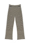 The Paley Pant - Black Striped Terry