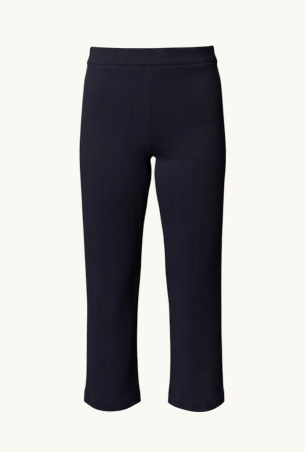 The Paley Pant - Navy Cable-knit