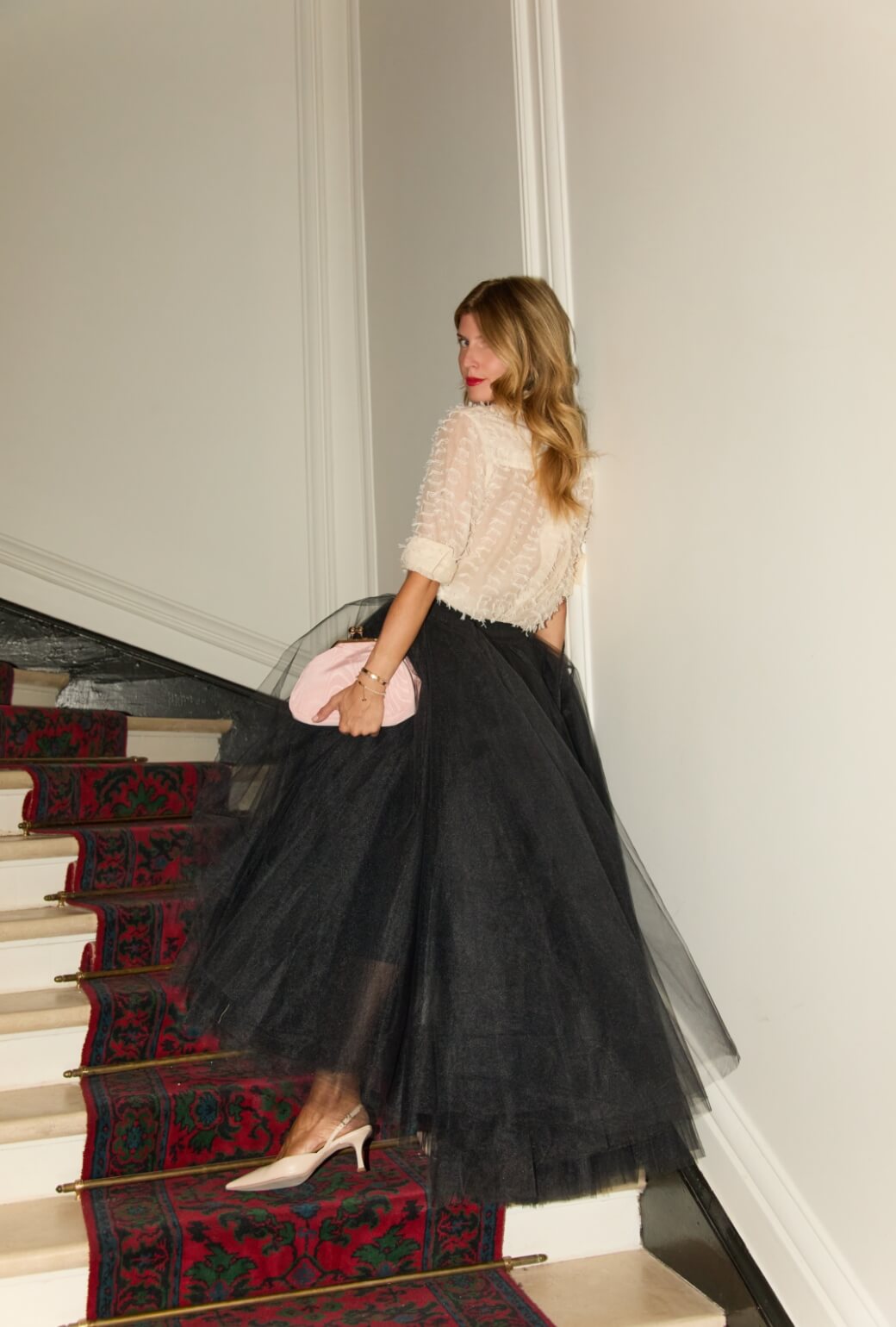 スカート HER PRAHA tutu skirt belt/black Buru x Anna Kloots The Party Tutu - Black Tulle – BURU