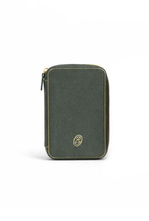The Party of Five Travel Wallet - Deep Green