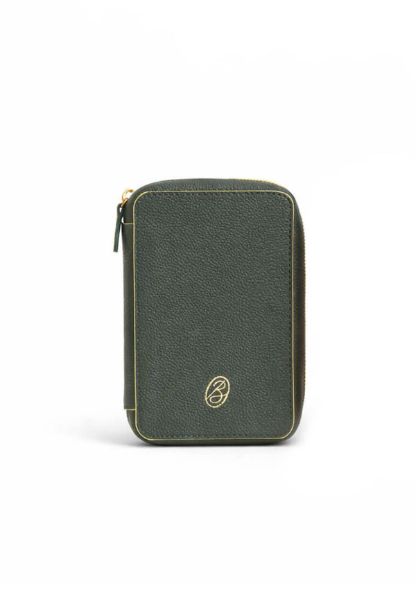 The Party of Five Travel Wallet - Deep Green