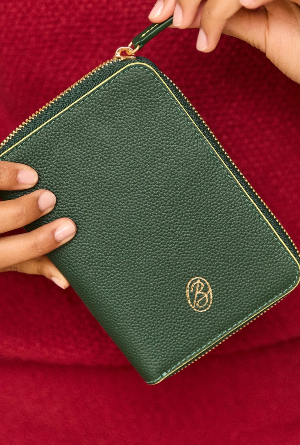 The Party of Five Travel Wallet - Deep Green