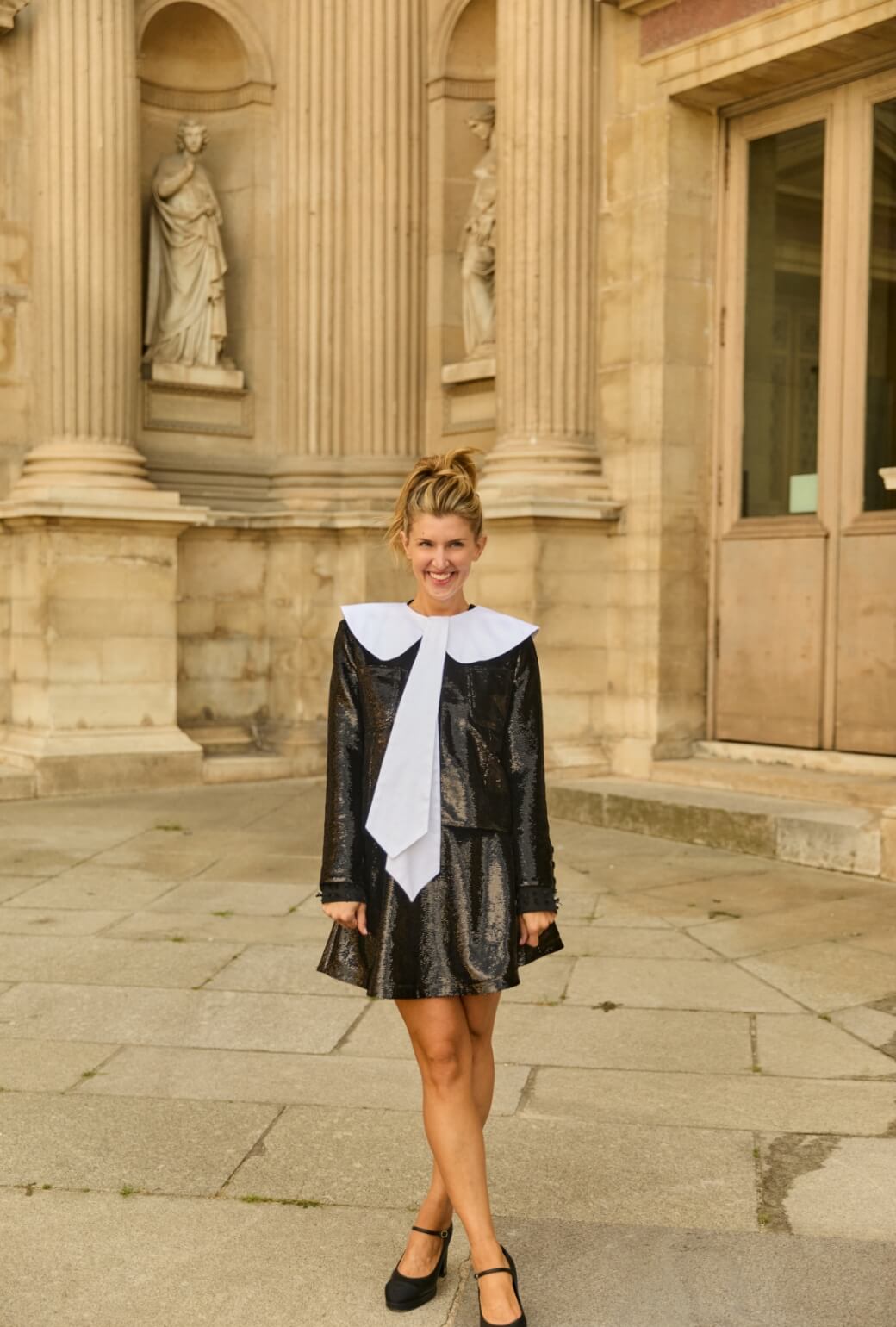 Buru x Anna Kloots The Samantha Collar - White