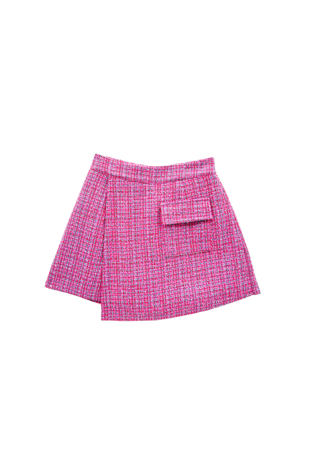 The Serena Skort - Pink Tweed