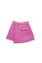 The Serena Skort - Pink Tweed
