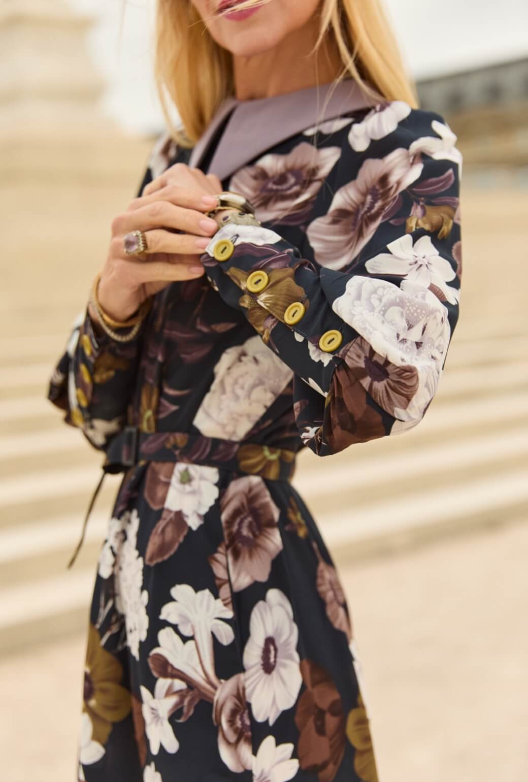 The Skipper Dress Maxi - Fall Floral M The Skipper Dress Maxi - Fall Floral M