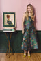The Laura Skirt - Emerald Vines