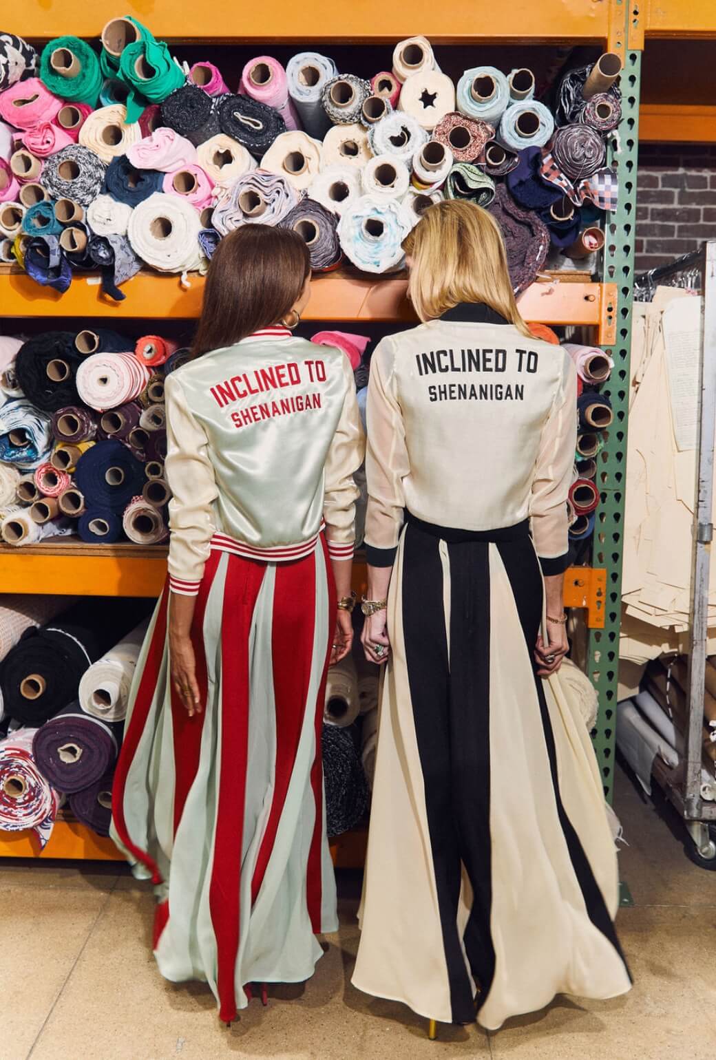 Buru x India The Sloane Square Skirt - Black and Ivory