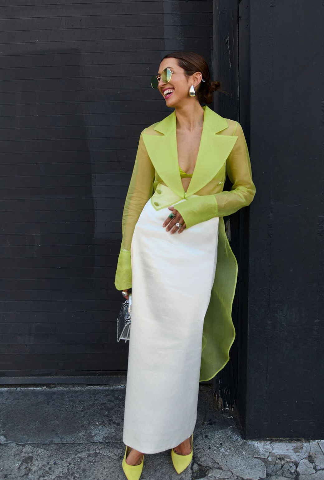 Buru x India The South Ken Skirt - Ivory