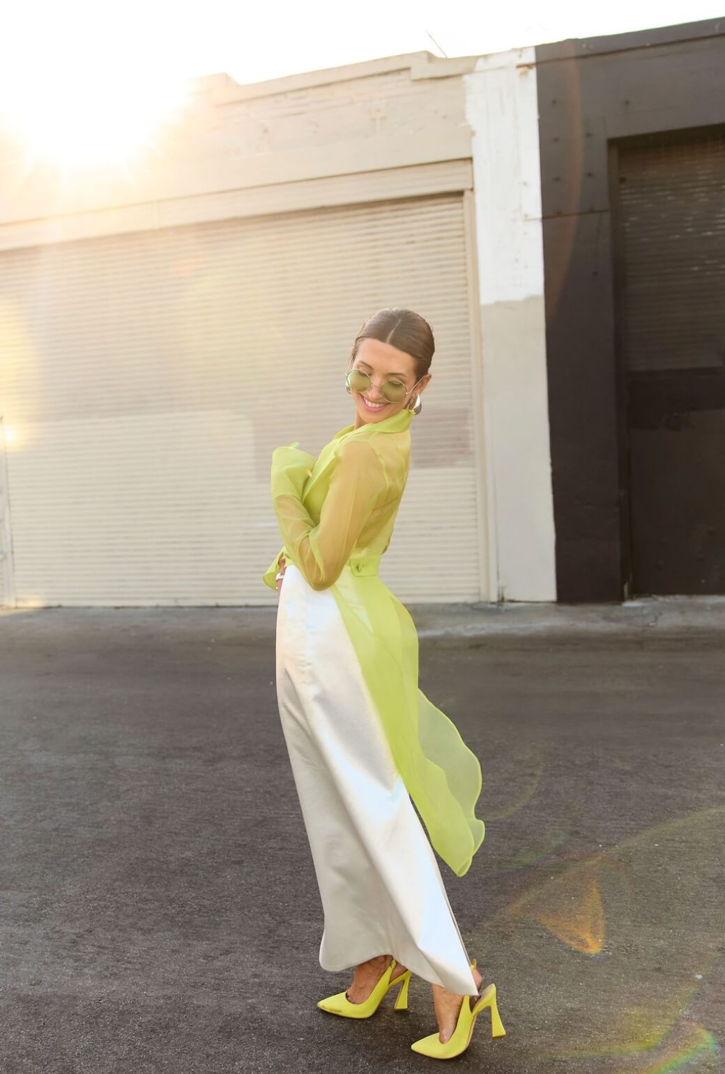 Buru x India The South Ken Skirt - Ivory