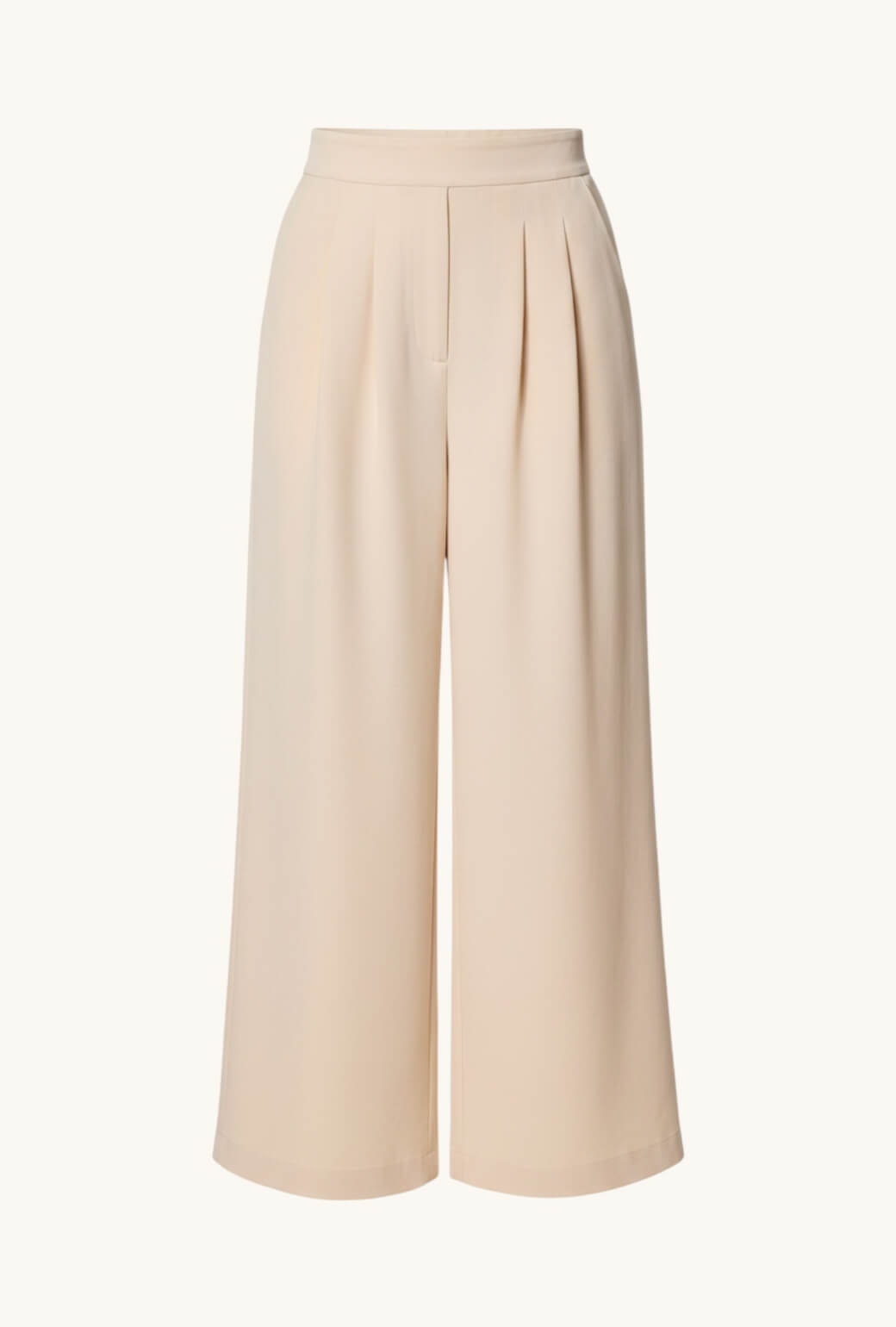 The Spencer Pant - Ivory Moiré