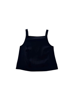 The Stokes Swing Top - Black Organza