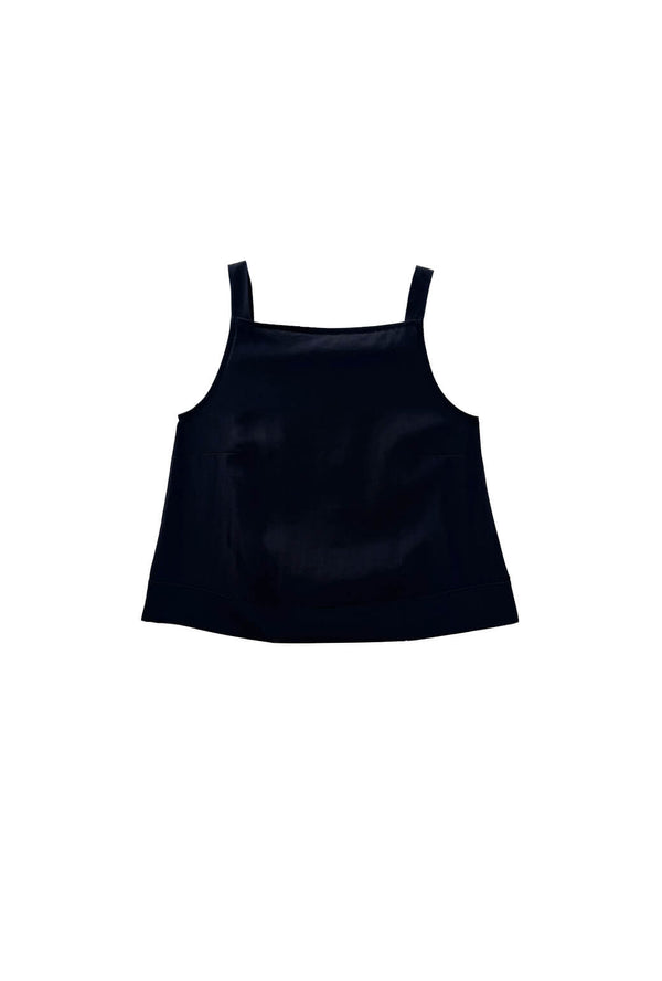 The Stokes Swing Top - Black Organza
