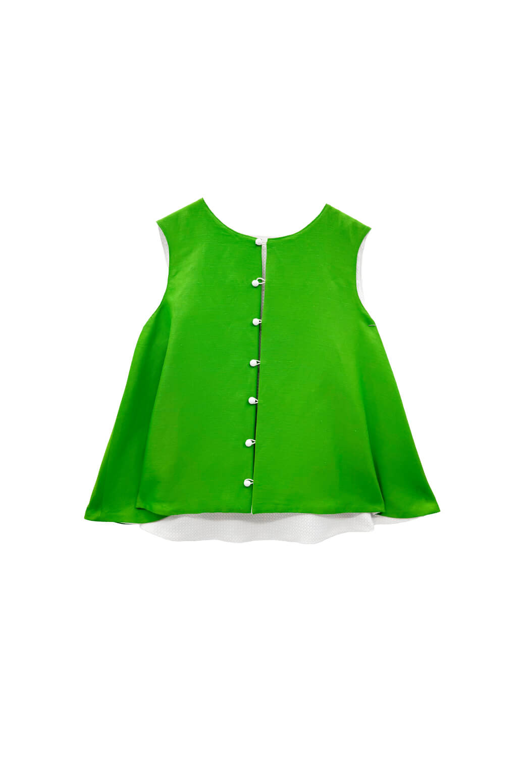 The Swing Top - Green Faille