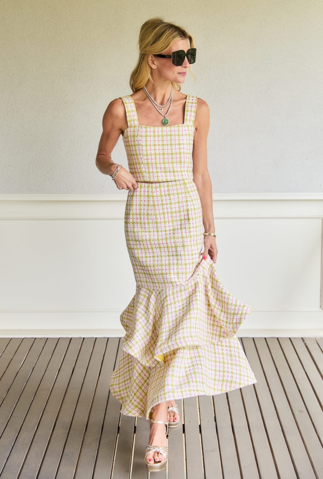 Buru x Old Soul Etiquette The Trumpet Teagan - Spring Tweed